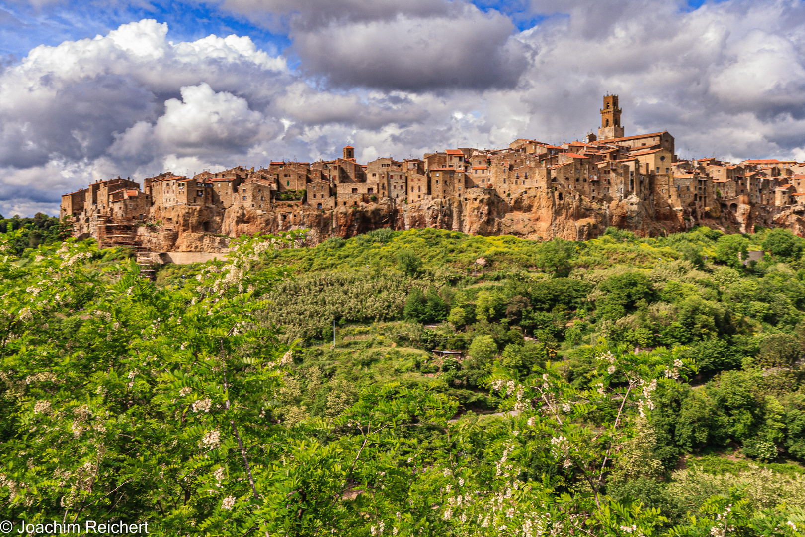 Pitigliano im Süden der Toskana