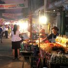 Pitsanulok, ein Nachtmarkt