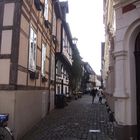 pittoreske Gasse in Detmold