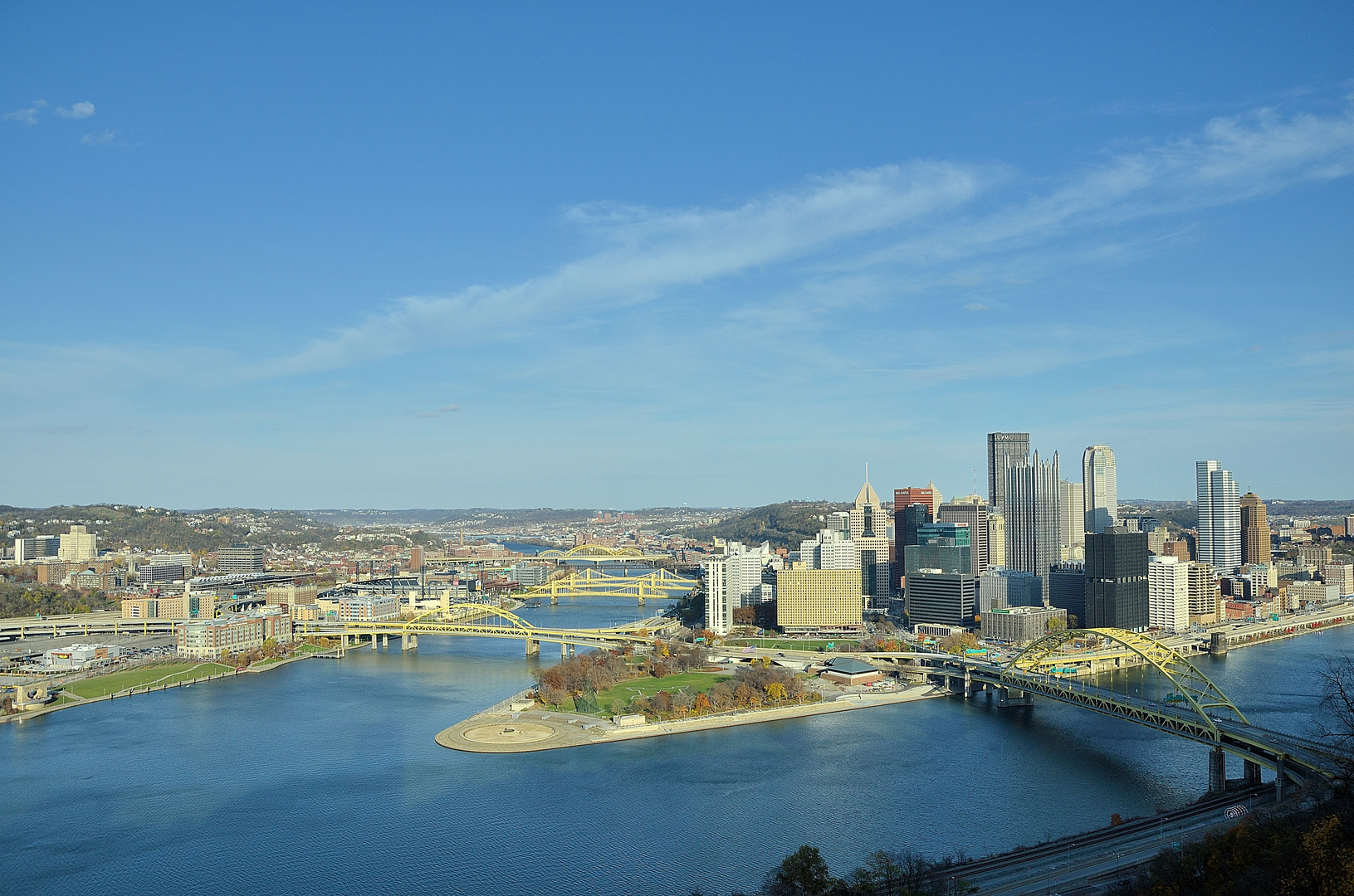 Pittsburgh Ohio River Origin Foto & Bild north america, united states