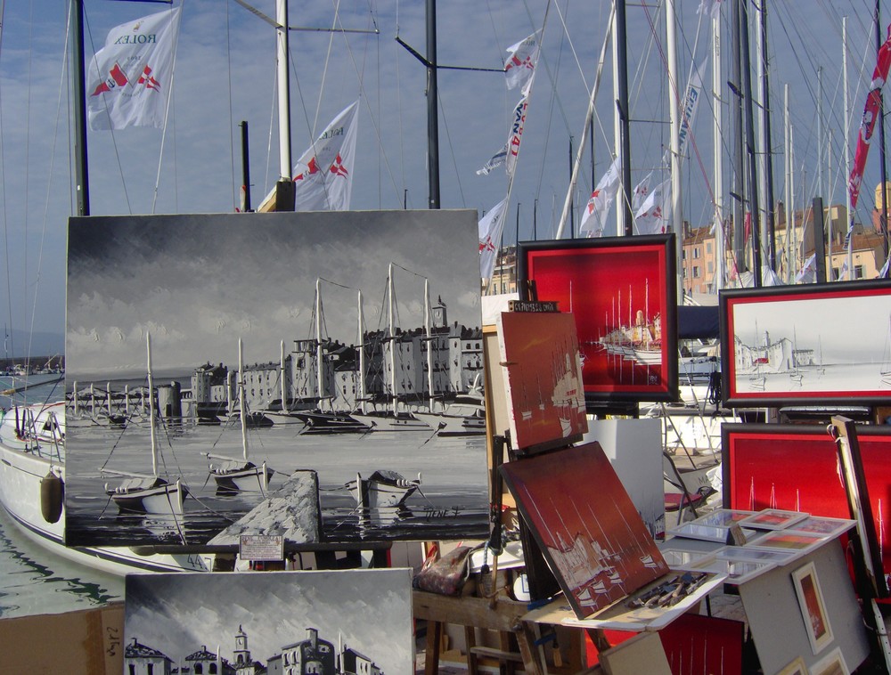 PITTURA A SAINT-TROPEZ