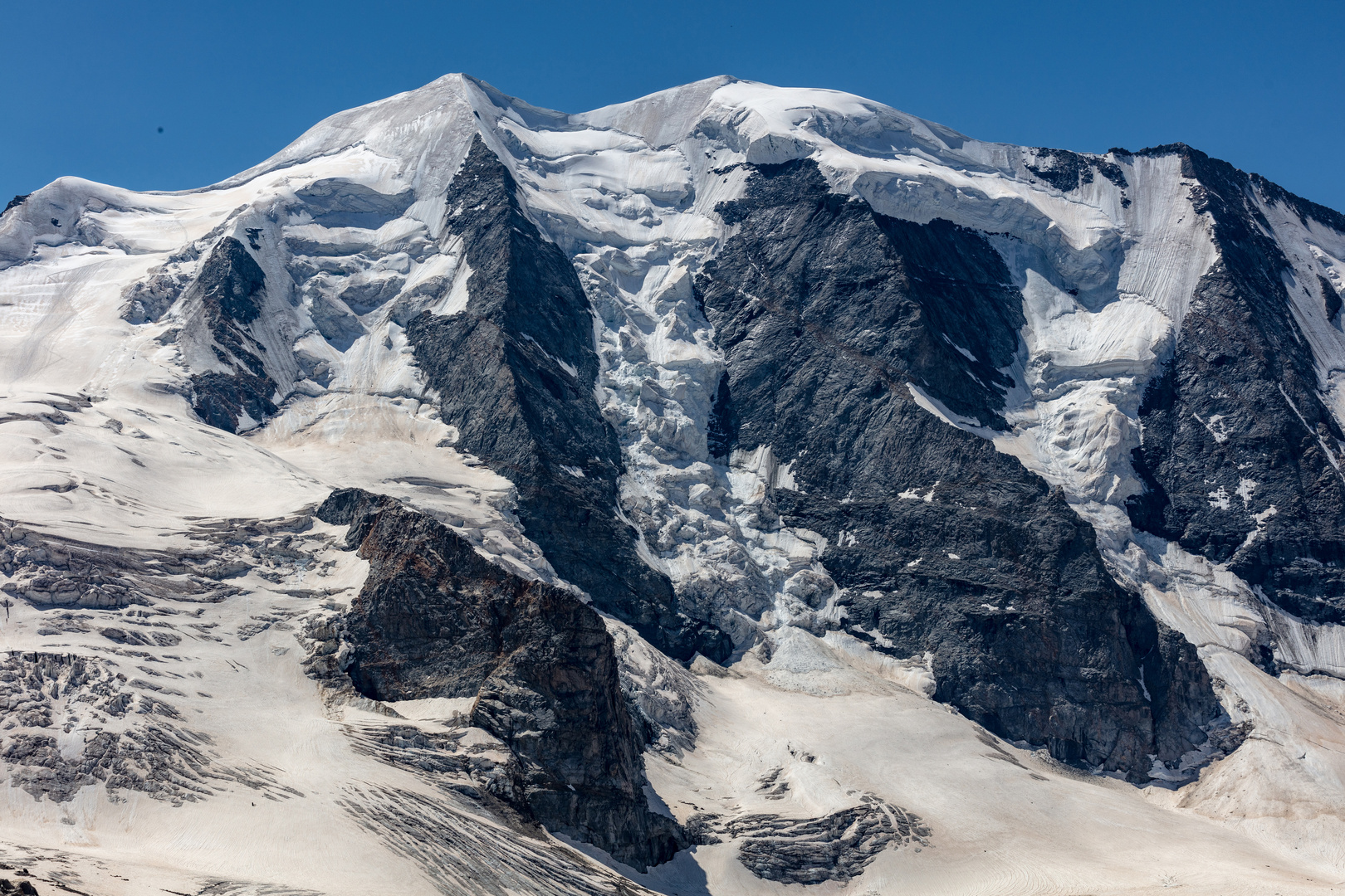 Pitz Palü im Berninamassiv (Schweiz)