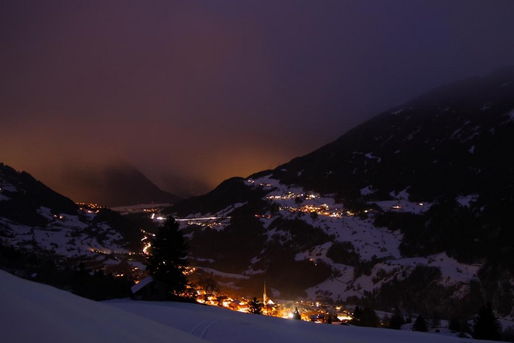 Pitztal bei Nacht