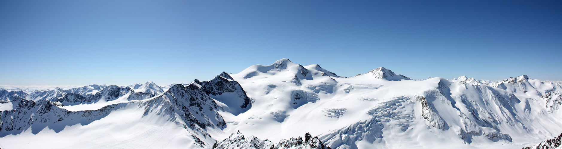 Pitztal Wildspitze Panorama