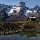 Pitztaler Alpen - Luibisalm im Hintergrund die Rofelewand