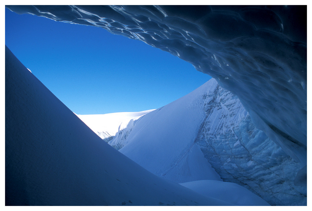 Pitztaler Gletscher aus noch analoger Zeit