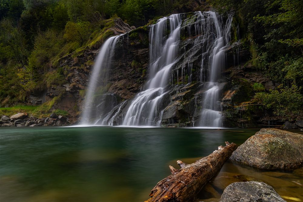 "Piumognas Wasserfall....II"