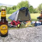 Pivo in campeggio