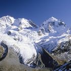 Piz Bernina 4049 müM mit Tschiervagletscher