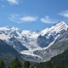 Piz Bernina und Morteratschgletscher