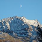 Piz Corvatsch in der Abenddämmerung