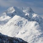 Piz de la Margna 3158 m, Oberengadin nach über 150 cm Neuschnee