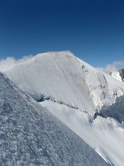 Piz Palü - Am Gipfelgrat