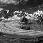 Piz Palü, Belavista und Piz Bernina