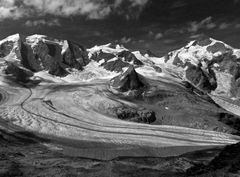 Piz Palü, Belavista und Piz Bernina