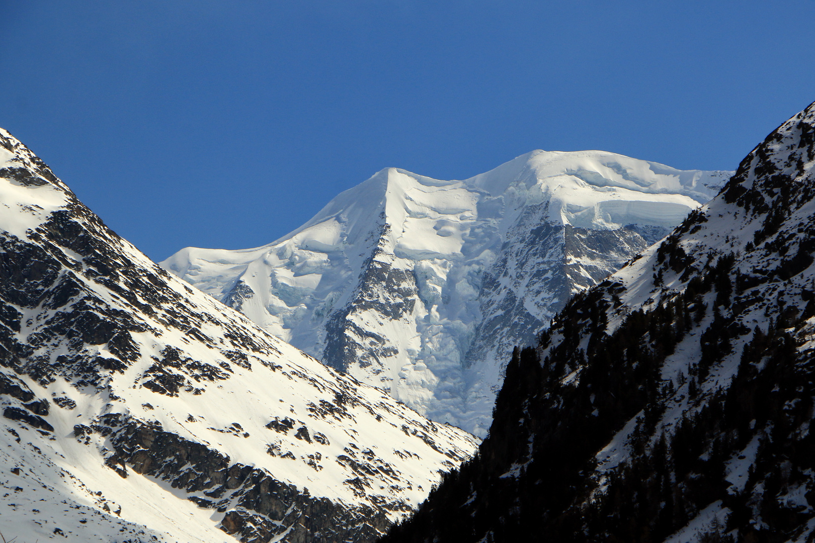 Piz Palü mit Hängegletscher