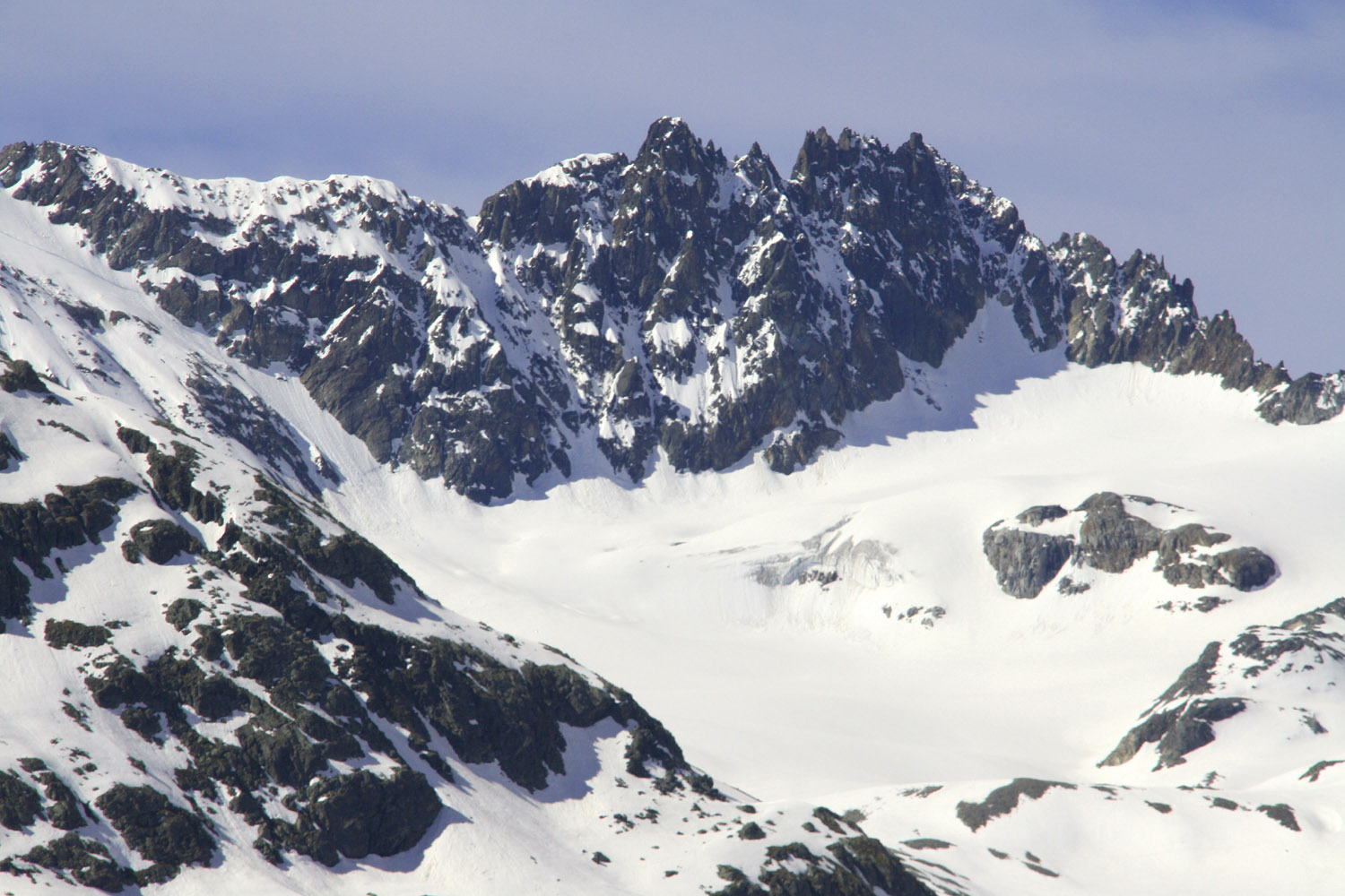 Piz Vadret mit Grialetschgletscher