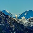 Piz Zupo mit Biancograt und Piz Bernina