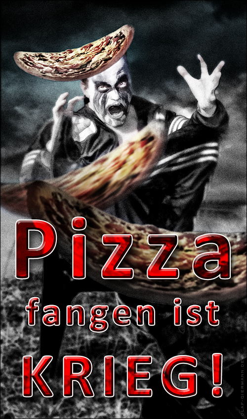 Pizza fangen ist Krieg!