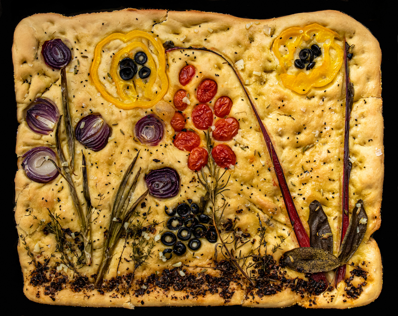 Pizza "Herbstbild"