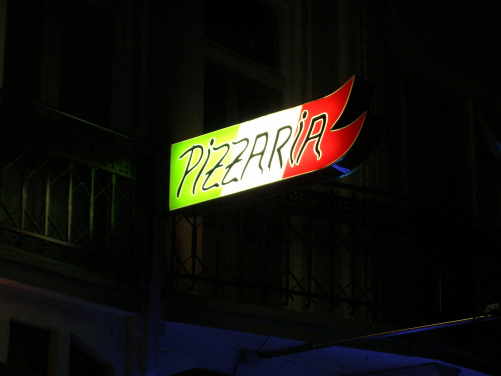 Pizza ... ria?