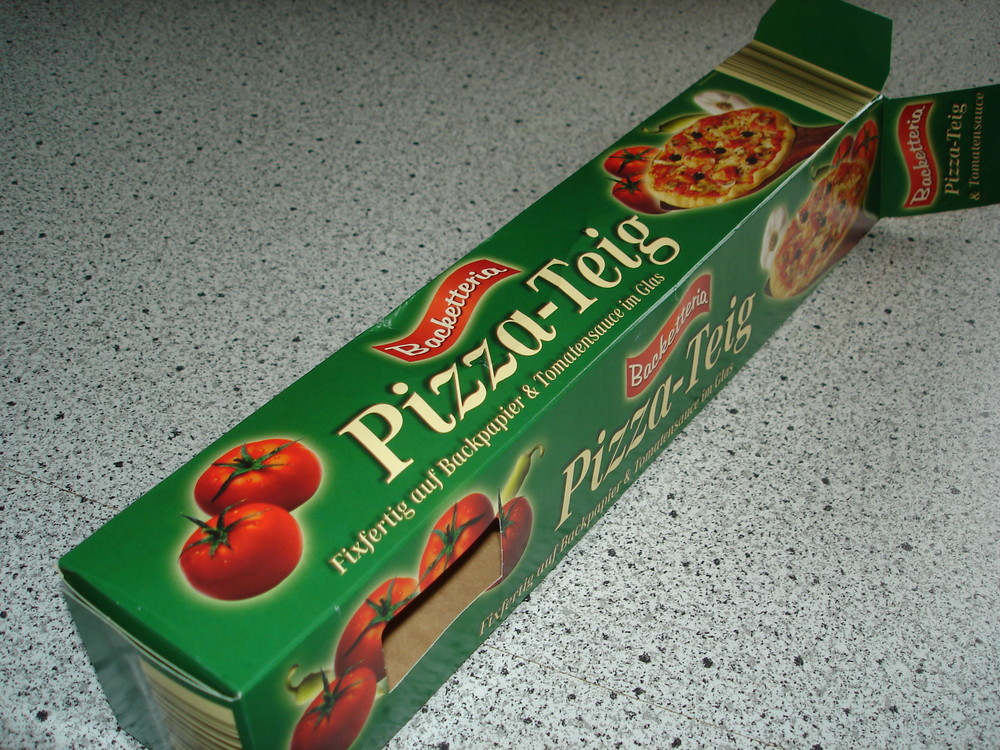 pizzateigpackung