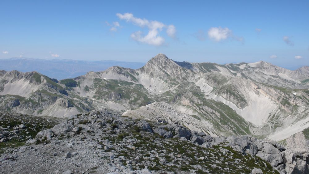 Pizzo Cefalone 2533 m vom Corno Grande aus