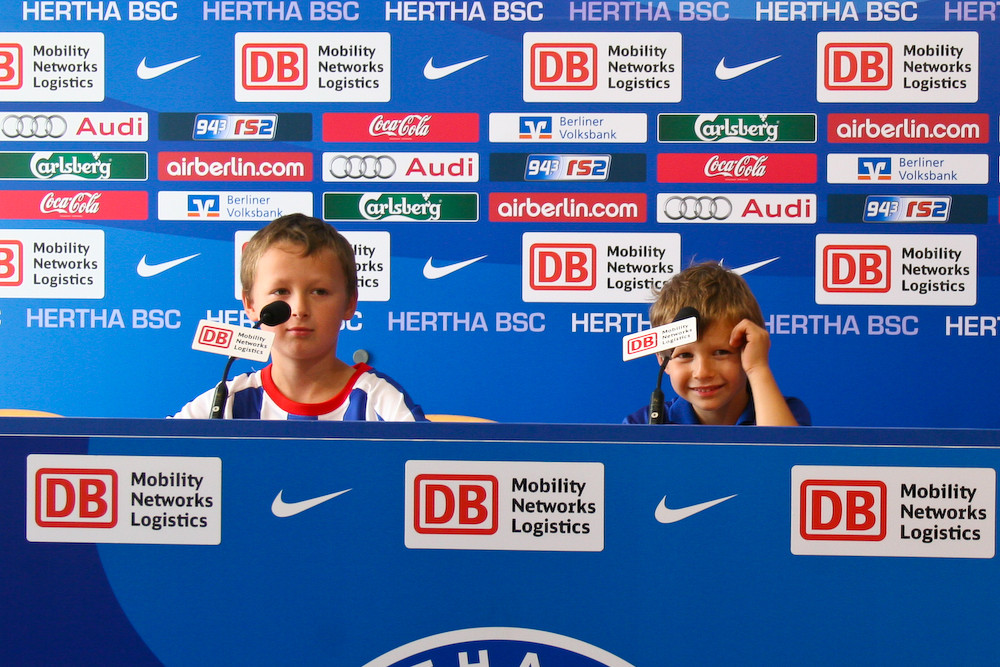 PK Hertha BSC - Spielervorstellung 09/10