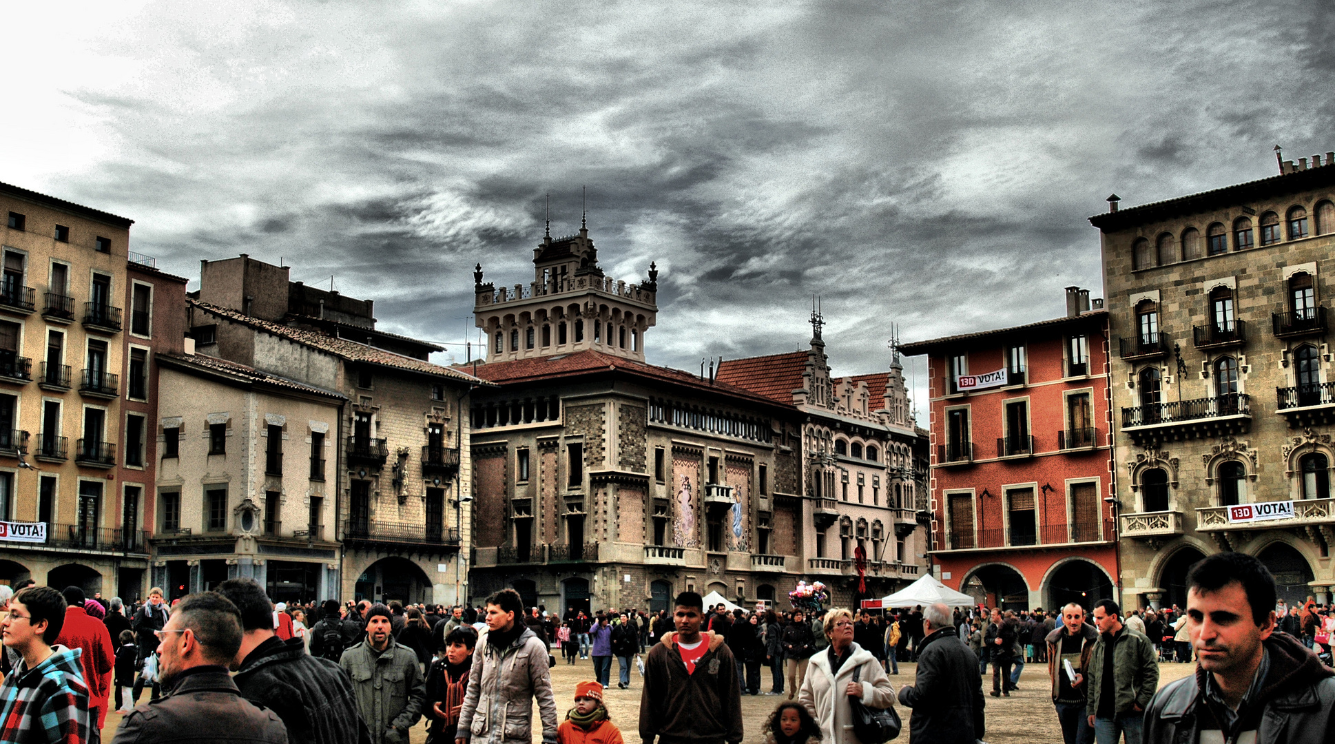 Plaça major de Vic