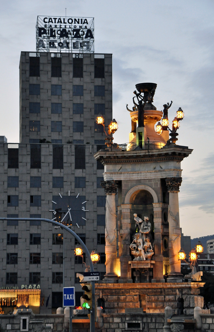 Placa d' Espanya i. Barcelona