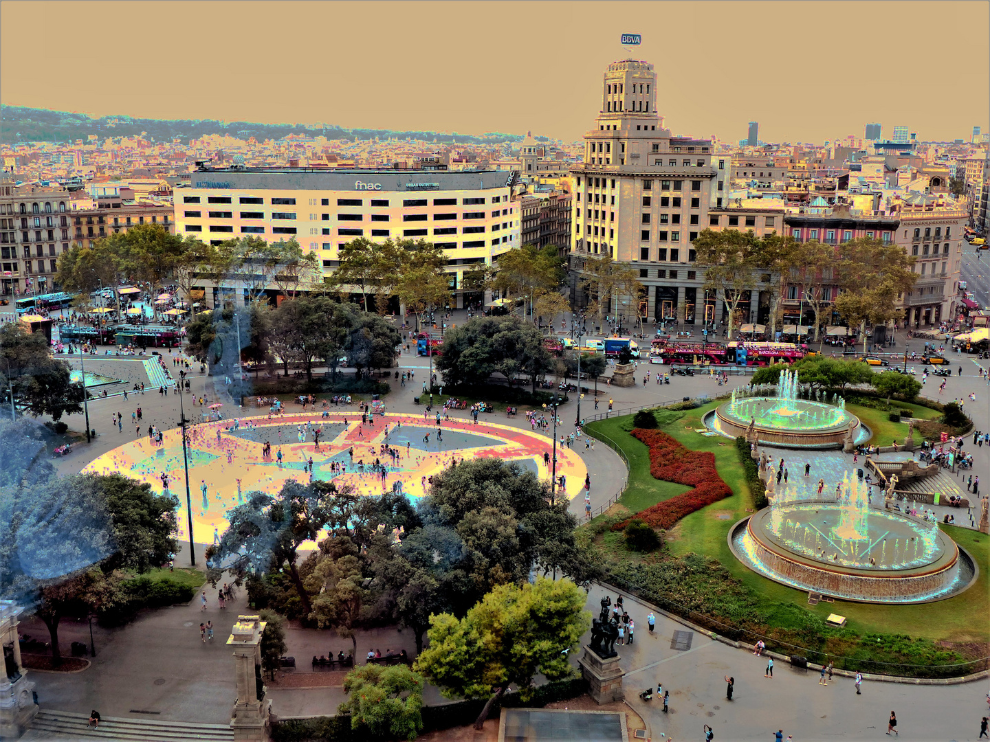 Placa de Catalunya- Barcelona