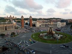 Placa Espanya in Barcelona