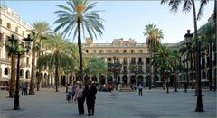 ... Placa Reial ... Barcellona ...