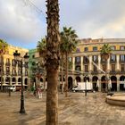 Placa Reial in Barcelona 