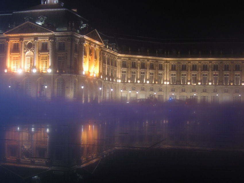 Place de la Bourse à Bordeaux