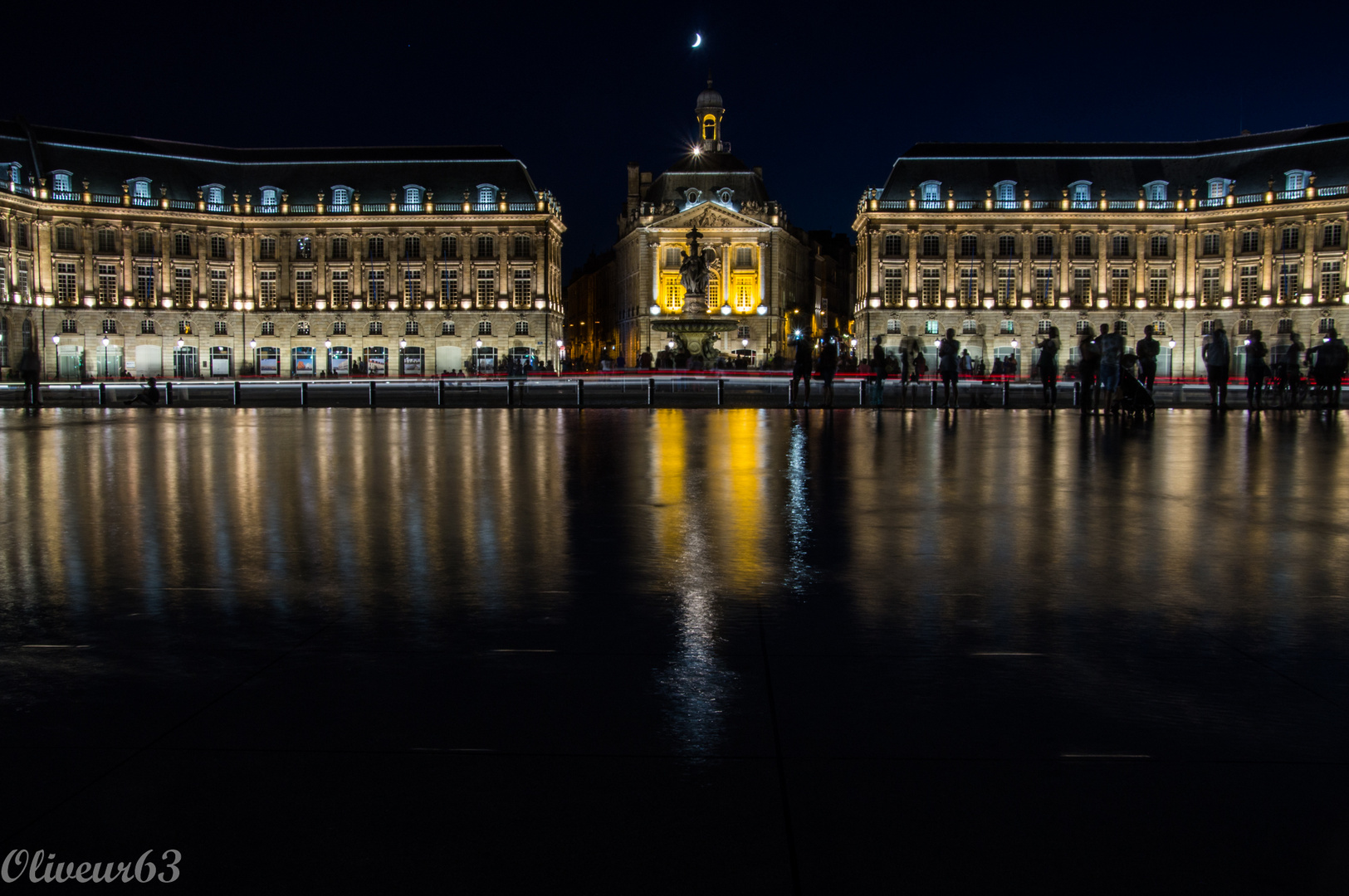 place de la bourse à Bordeaux