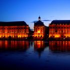 place de la bourse by night