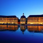 Place de la bourse dans son habit de soirée