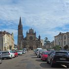 Place de la Cathédrale  -  Bazas (Gironde)