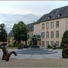 Place de la Clairefontaine In Luxembourg...