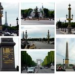 Place de la Concorde - Champs-Élysées- Triumpfbogen