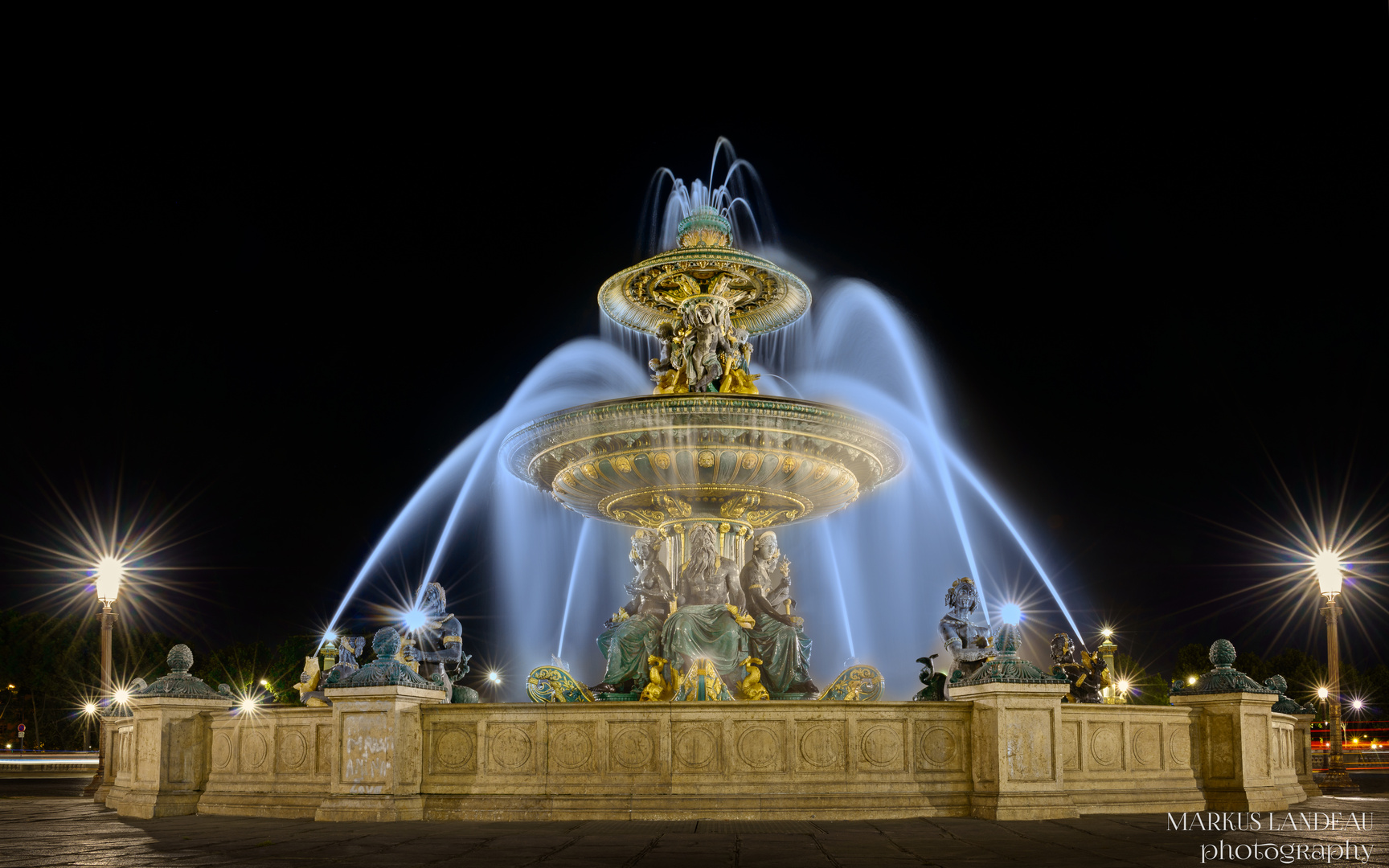 Place De La Concorde - Neptun-Brunnen - Paris ist eine bezaubernde Stadt