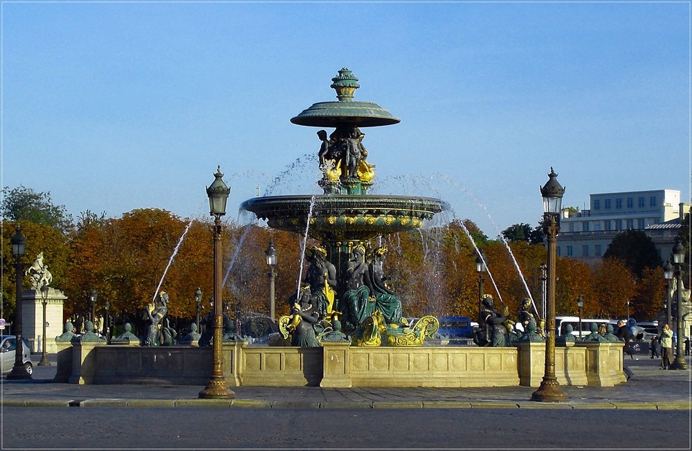 Place de la Concorde-Paris-Frankreich