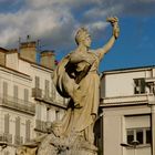 Place de la liberté avec ses couleurs