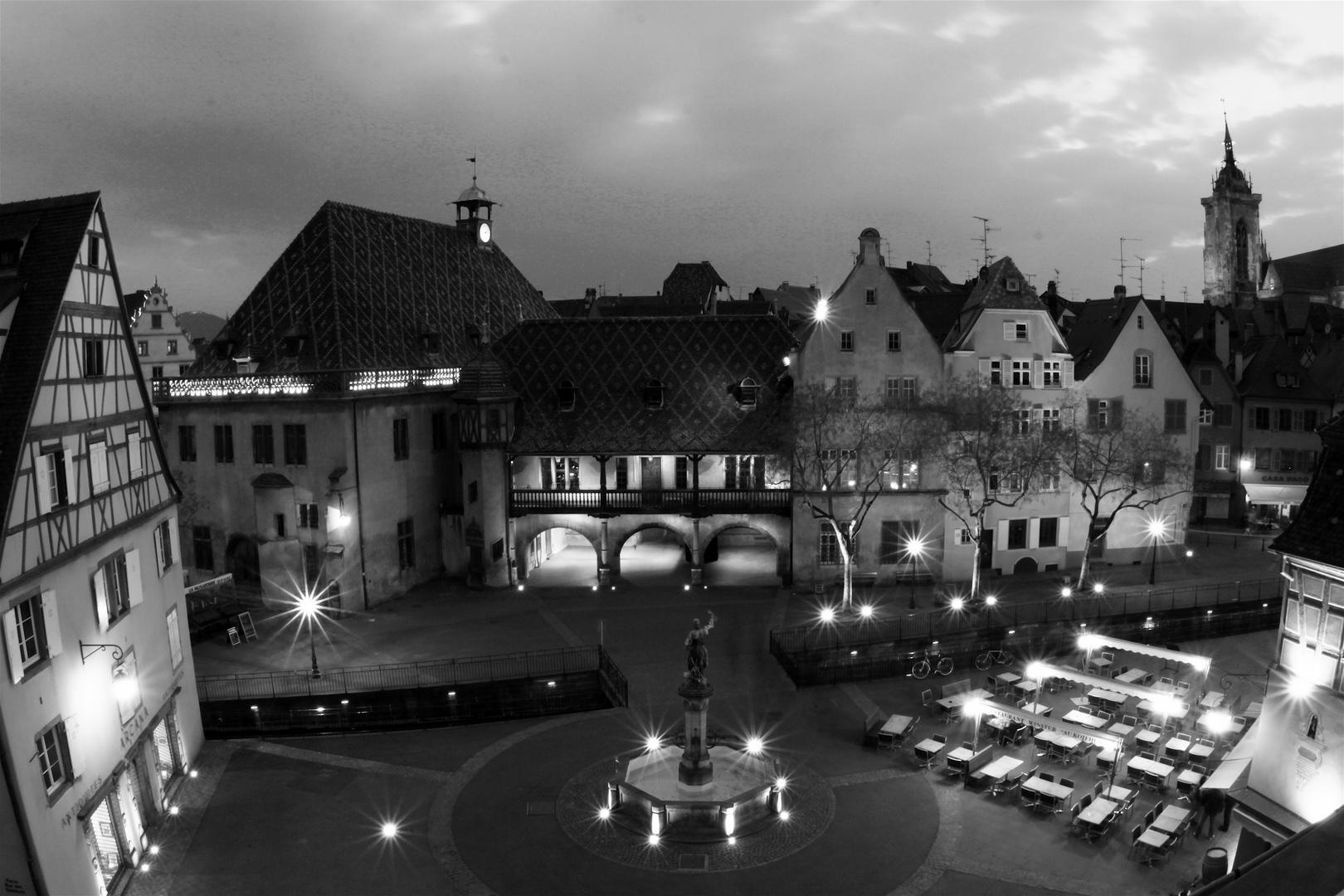 place de l'ancienne Douane a Colmar