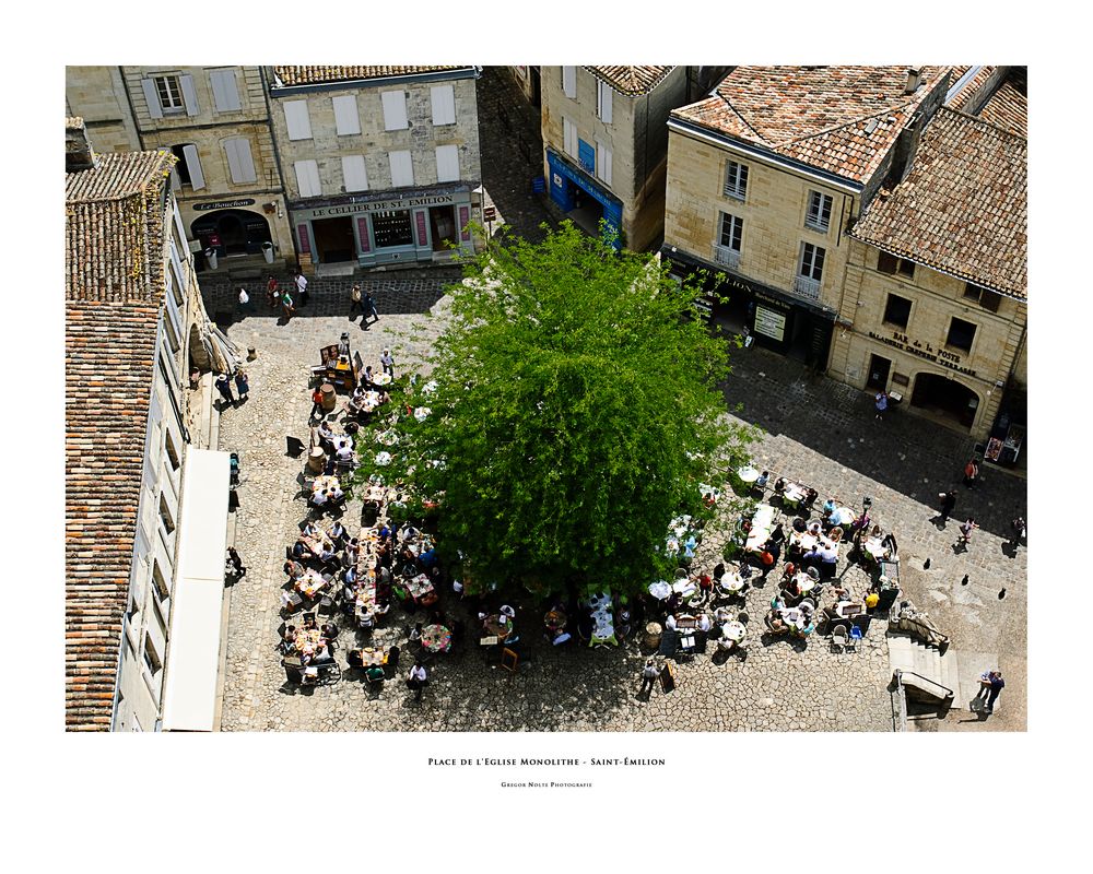 Place de L’Eglise Monolithe - Saint Emilion