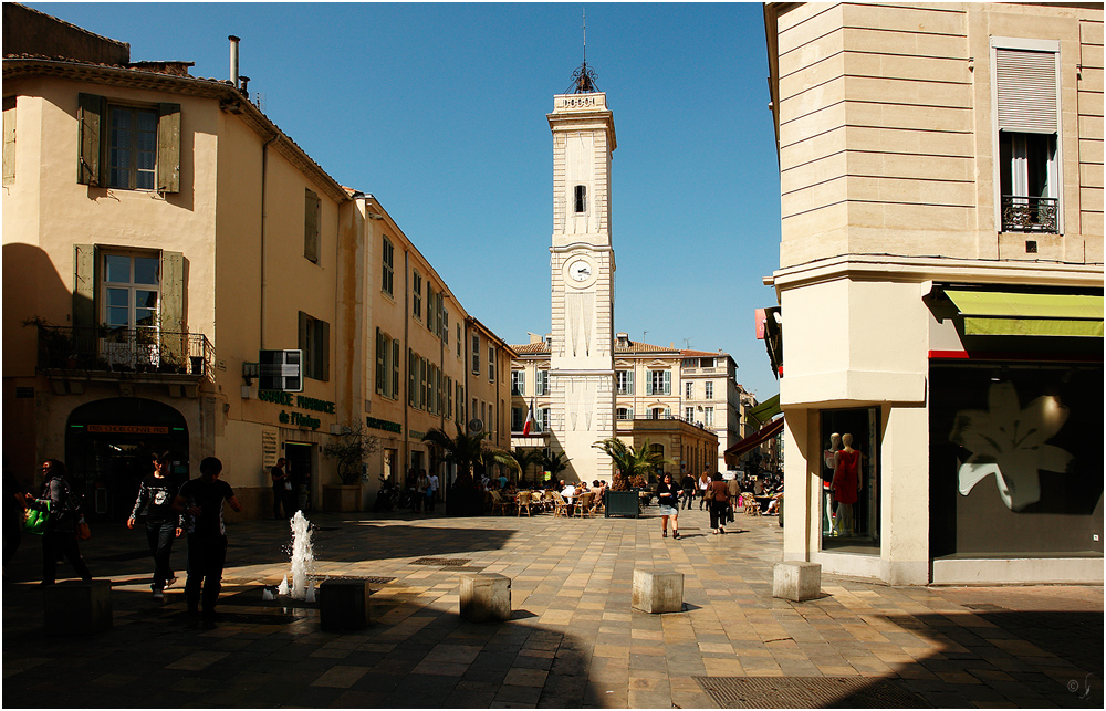 Place de l’Horloge... Foto & Bild