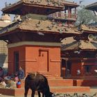 place de patan au nepal