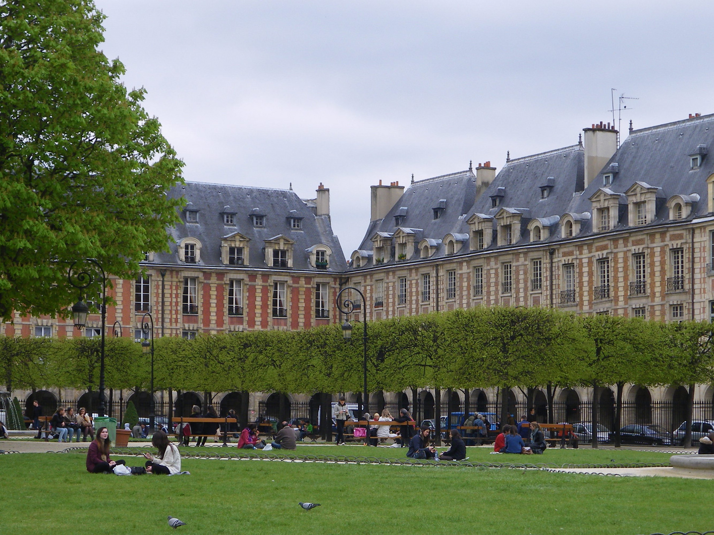 place des Vosges à Paris !!!!!