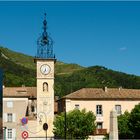 Place d'Horloge à Sisteron...